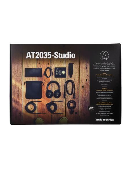 Įrašų kūrimo komplektas Audio Technica AT2035-Studio