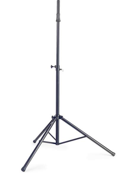 Aluminium speaker stand with built-in hydraulic lifting system and metal base