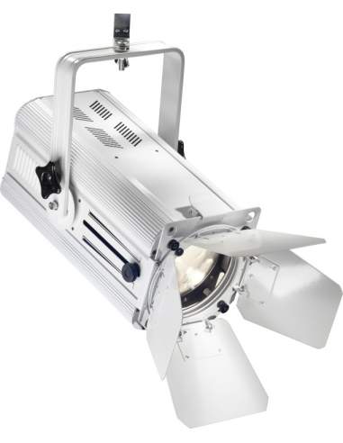 200-watt wash spotlight, warm light, white metal case (Wash 200)