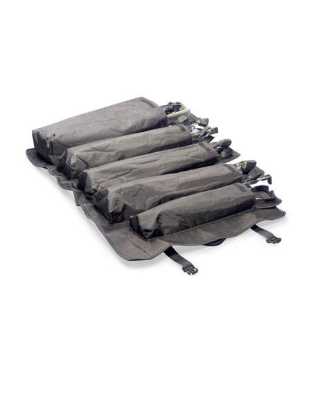 Professional nylon wraparound bag with 5 inner pouches