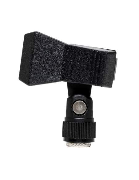 Spring loaded microphone clamp