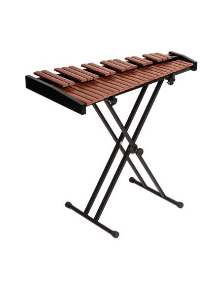 37-Key desktop synthetic xylophone set, with stand