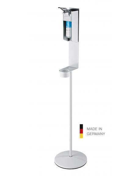 Disinfectant stand for Euro dispenser K&M 80320 pure white