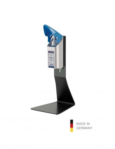 Table stand for disinfectant dispensers K&M 80360 black