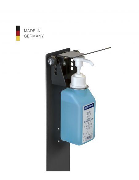 Holder with lever for disinfectant K&M 80398 black