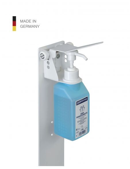 Holder with lever for disinfectant K&M 80398 pure white