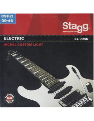 Stygos elektrinei gitarai Stagg EL-0946 .009 - .046