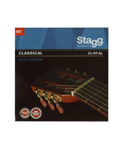 Nylon/ silver plated wound set of strings for classical guitar