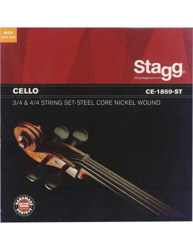 Cello string set Stagg CE-1859-ST