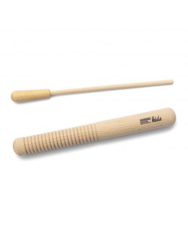 Mušamasis instrumentas Guiro Rohema Rhythm Stick with Scraper