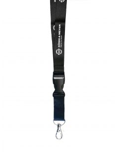 K&M Wristlet Strap for Key, Hand Wrist Lanyard Key Chain Holder with logo