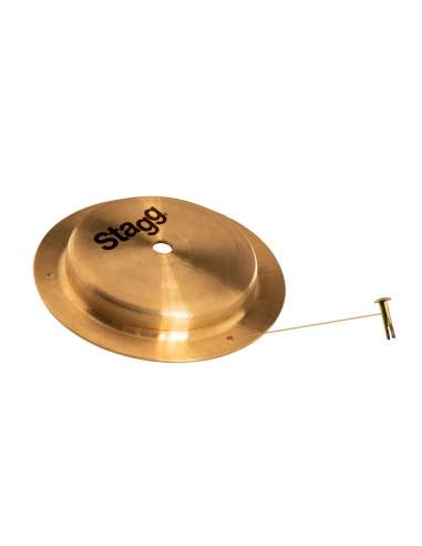 6" dual hammered pure bell