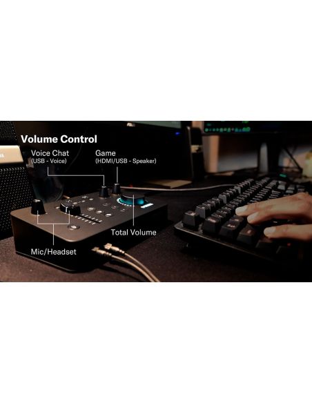 Game Streaming Audio Mixer Yamaha ZG01