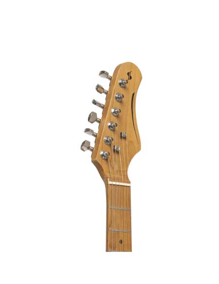 Electric guitar Stagg SES-55 WHB