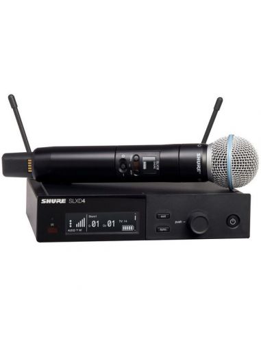 Wireless System Shure SLXD24E/Beta58K59