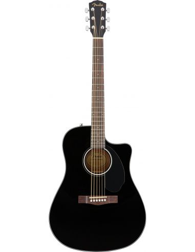 El. Ak. gitara Fender CD-60SCE Dread, Black WN