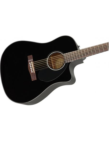 El. Ak. gitara Fender CD-60SCE Dread, Black WN