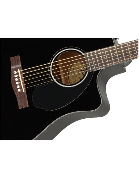 El. Ak. gitara Fender CD-60SCE Dread, Black WN