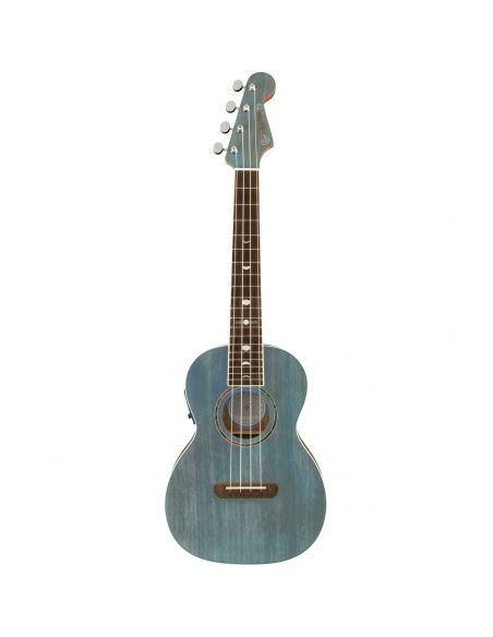 Tenor ukulele Fender DHANI HARSN UKE, TURQUOISE WN