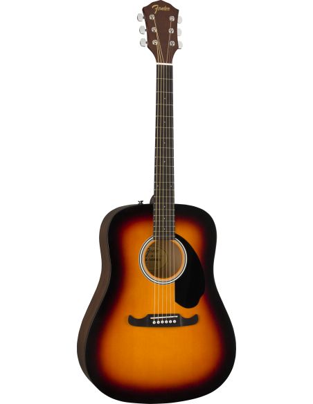 Akustinės gitaros komplektas Fender FA-125 PACK, SB WN