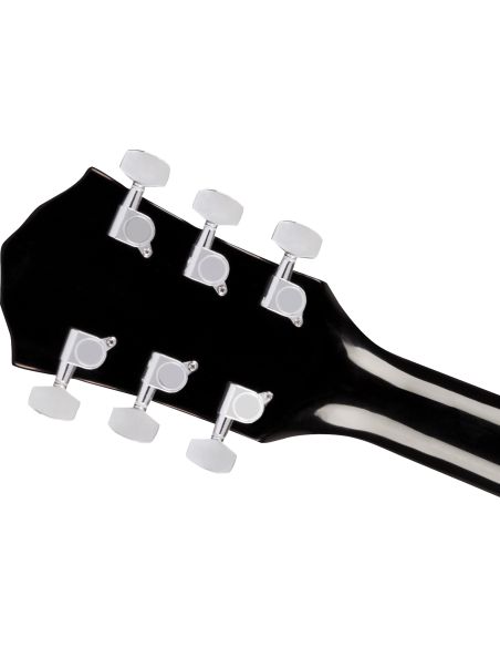 Elektroakustinė gitara Fender FA-125CE Dreadnought, Black WN