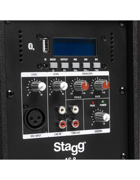 Active speaker Stagg AS8