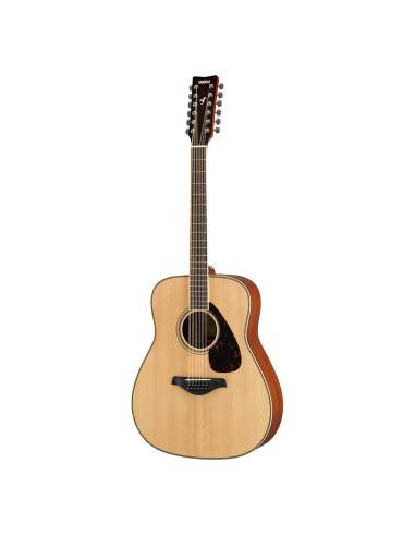 Yamaha Folk Guitar FG820-12 NATURA (Display item)