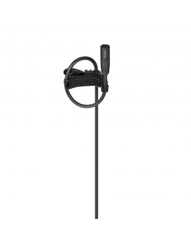 Omni Condenser Lavalier Microphone CH Connector Black