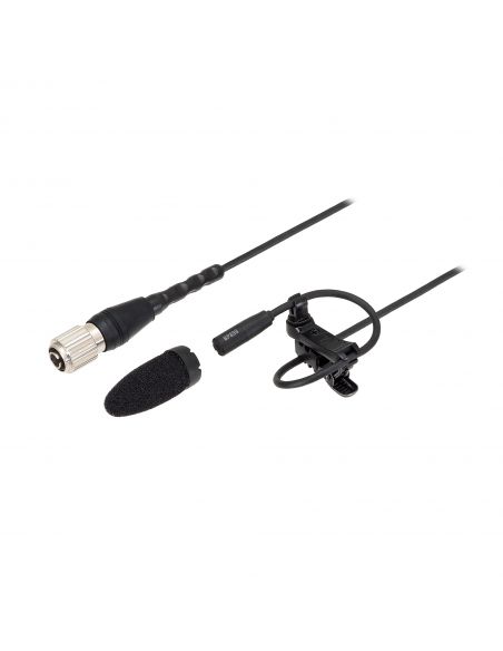 Omni Condenser Lavalier Microphone CH Connector Black