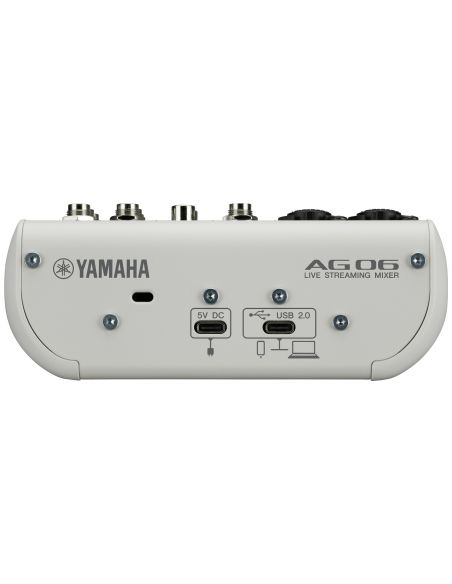 Yamaha AG06 MKII white