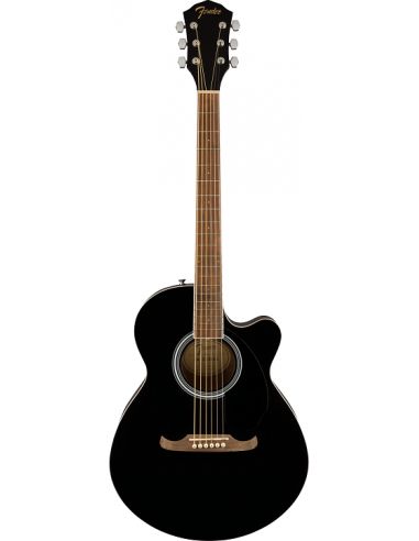 Acoustic-electric guitar Fender FA 135CE Concert V2 Black WN