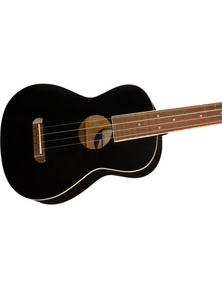 Tenor ukulele Fender AVALON TENOR UKE, BLK WN