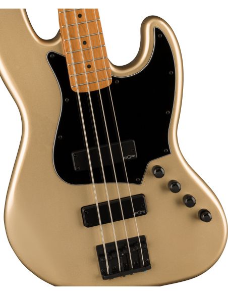 Bosinė gitara Fender Squier Contemporary Active Jazz Bass HH auksinė