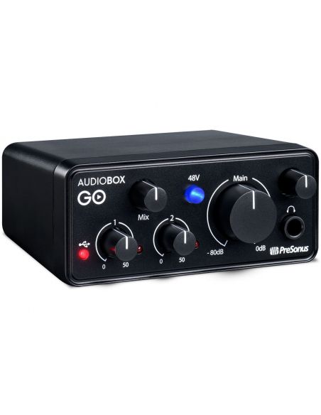 Garso plokštė Presonus AudioBox GO, juoda