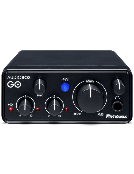 Garso plokštė Presonus AudioBox GO, juoda