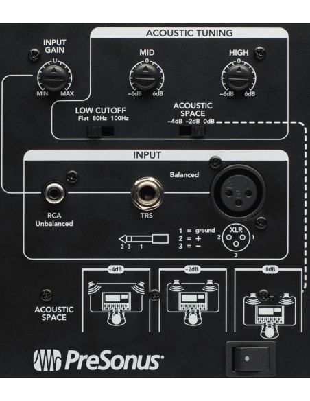 Monitorinė kolonėlė Presonus Eris E5, juoda