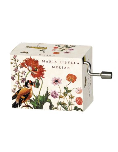 Muzikinė dėžutė Fridolin Spring - Vivaldi in Box Merian - Flowers, Bird