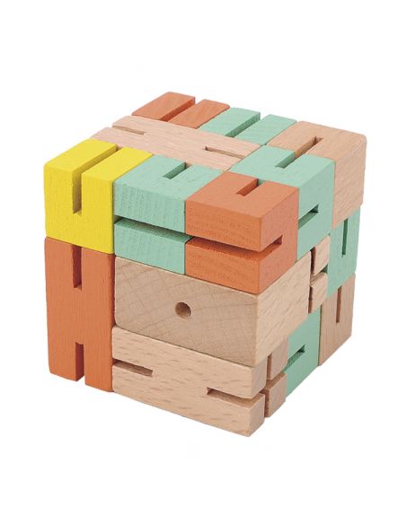 IQ-Test Puzzle Fridolin – Boy 1 green/yellow/orange