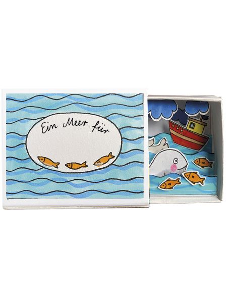 Craft kit Fridolin, ocean, fishes