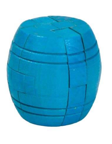 3D dėlionė Fridolin "Statinė", mėlyna