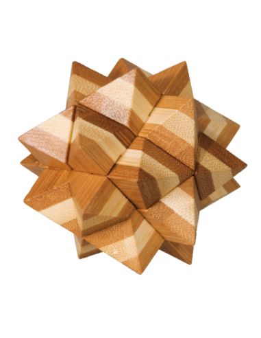 3D dėlionė Fridolin bamboo "Žvaigždė"