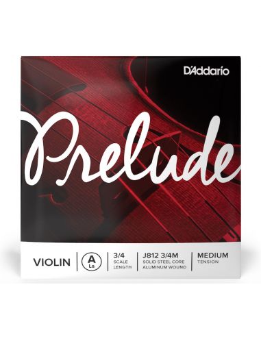 Styga smuikui A D'Addario Prelude J812 3/4M