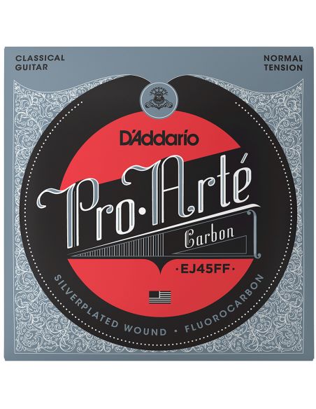 Classical guitar strings D'Addario Pro-Arté Carbon EJ45FF .024