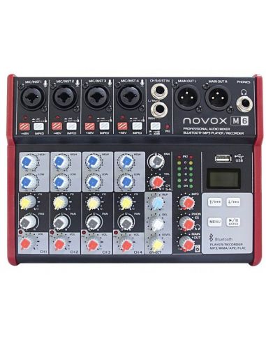 Audio mixer NOVOX M6 MKII