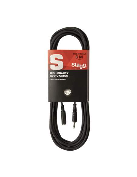 Audio cable - extension Stagg SAC6MPSBMJS, 6 m