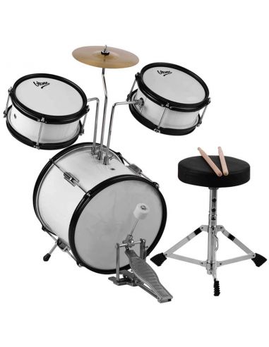 Junior drum set V-TONE VD JUNIOR, white