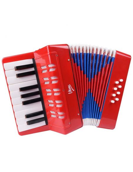 Accordion for kids V-TONE ZENEK, red