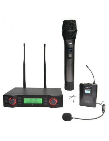Wireless microphone system DNA VM - DUAL VOCAL HEAD SET