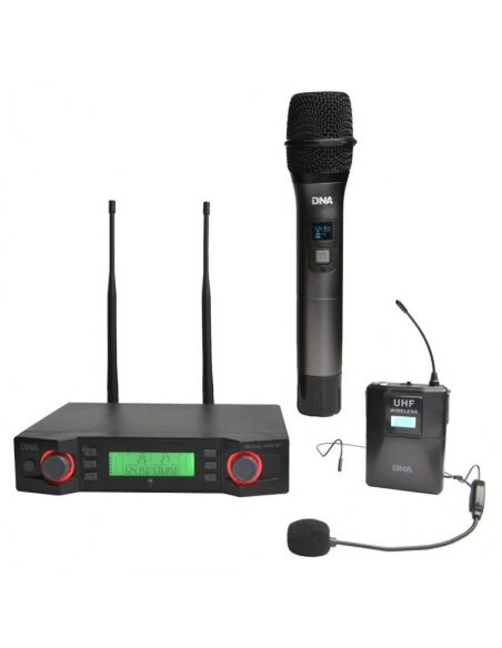 Wireless microphone system DNA VM - DUAL VOCAL HEAD SET