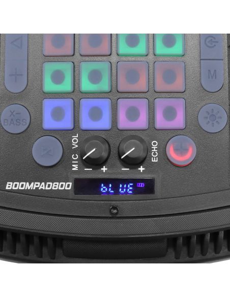 Portable sound system BoomTone DJ BOOMPAD 800